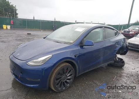 2023 Tesla Model Y from USA, damaged, VIN 7SAYGDEFXPF941604